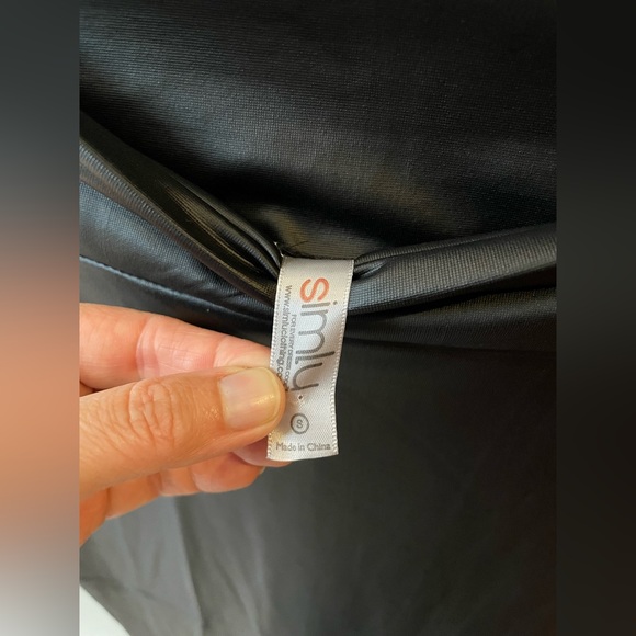 NWOT faux leather pencil skirt, size small (4) - Picture 2 of 2